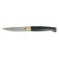 "Pattada Traditional" pocket knife - black resin - by COLTELLERIE BERTI